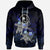 Chuuk Polynesian Hoodie Blue Turtle Couple Unisex Blue - Polynesian Pride