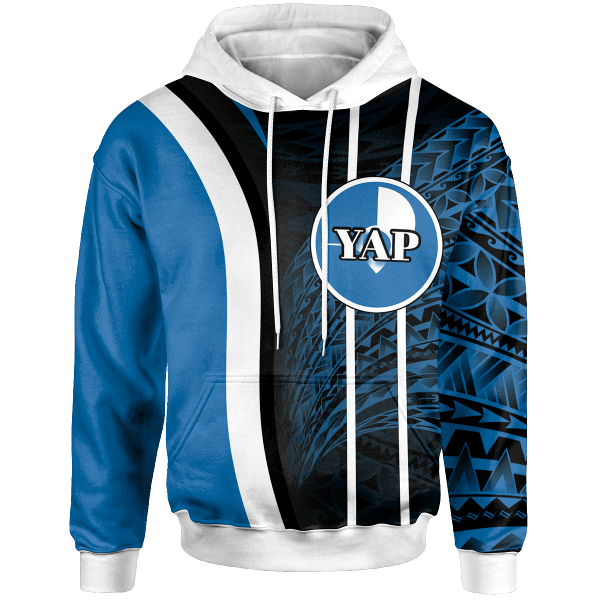 Yap Hoodie Special Unisex Blue - Polynesian Pride
