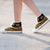 Tahiti High Top Shoes Gold - Polynesian Tentacle Tribal Pattern - Polynesian Pride