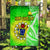 Happy Mangaia Gospel Day Flag Cook Islands Coat Of Arms Polynesian Pattern LT14 - Polynesian Pride