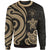 Niue Sweater - Gold Tentacle Turtle Unisex Gold - Polynesian Pride