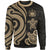 Samoa Sweater - Gold Tentacle Turtle Unisex Gold - Polynesian Pride