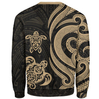 Tahiti Sweater - Gold Tentacle Turtle - Polynesian Pride