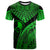 Yap T Shirt Green Polynesian Necklace and Lauhala Unisex Art - Polynesian Pride