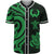 Pohnpei Baseball Shirt - Green Tentacle Turtle Unisex Green - Polynesian Pride