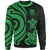 Tuvalu Sweater - Green Tentacle Turtle Unisex Green - Polynesian Pride