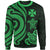 Wallis and Futuna Sweater - Green Tentacle Turtle Unisex Green - Polynesian Pride