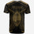 Guam T Shirt Guam Seal With Gold Line Style - Polynesian Pride