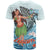 Guam T Shirt Polynesian Girls With Shark - Polynesian Pride