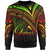 Guam Sweatshirt - Cross Style Reggae Color Unisex Black - Polynesian Pride