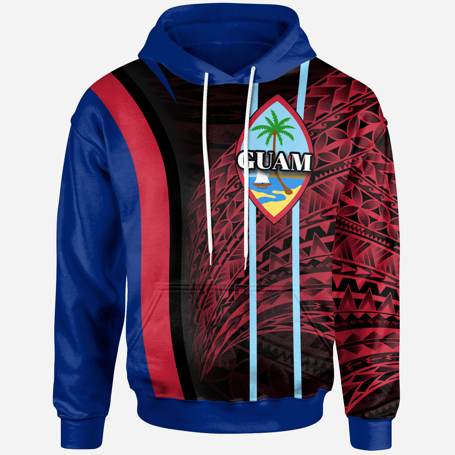 Guam Hoodie Special style Unisex Blue - Polynesian Pride