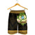 Guam Men's Shorts - Polynesian Gold Patterns Collection - Polynesian Pride