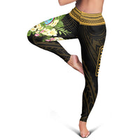 Guam Leggings - Polynesian Gold Patterns Collection - Polynesian Pride