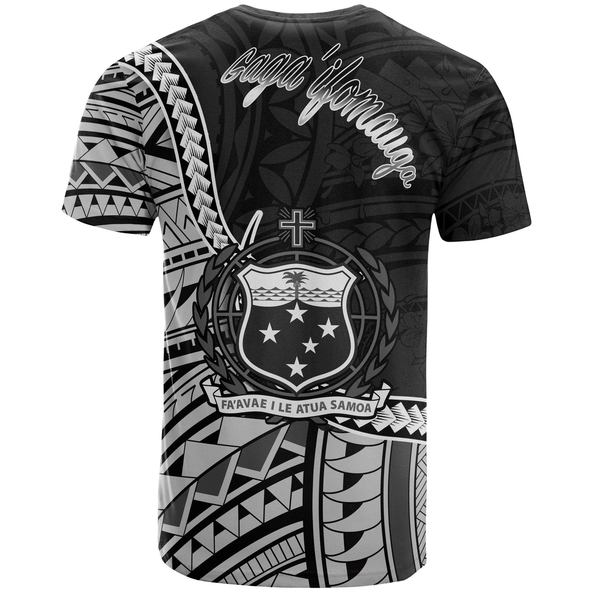 Samoa T Shirt Gagaifomauga Polynesian Patterns - Polynesian Pride