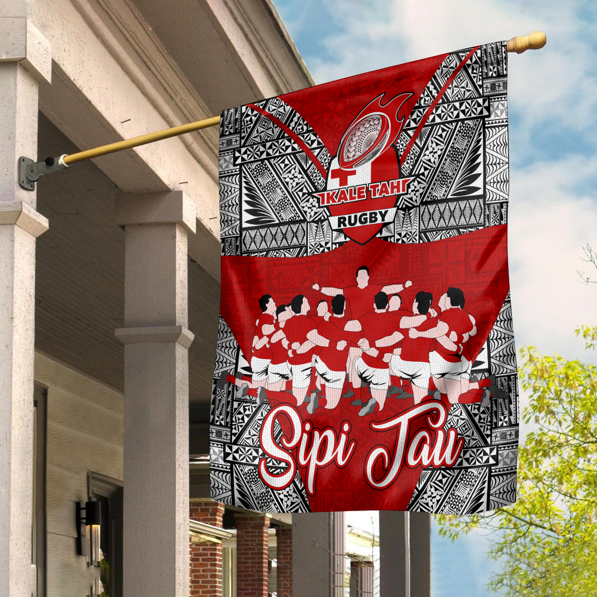 Tonga Rugby Ikale Tahi Sipi Tau Flag - LT2 House Flag - Polynesian Pride