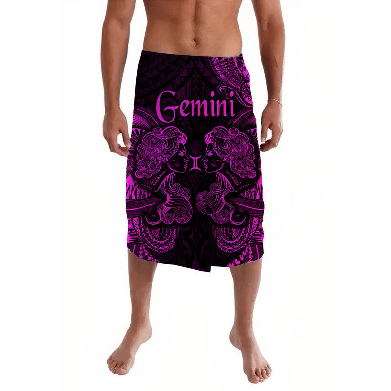 Gemini Zodiac Polynesian Lavalava Unique Style Pink LT8 Pink - Polynesian Pride