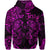 Custom Gemini Zodiac Polynesian Zip Hoodie Unique Style Pink LT8 - Polynesian Pride