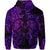 Custom Gemini Zodiac Polynesian Zip Hoodie Unique Style Purple LT8 - Polynesian Pride