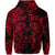 Custom Gemini Zodiac Polynesian Hoodie Unique Style Red LT8 - Polynesian Pride