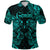 Custom Gemini Zodiac Polynesian Polo Shirt Unique Style Turquoise LT8 - Polynesian Pride