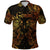 Custom Gemini Zodiac Polynesian Polo Shirt Unique Style Gold LT8 - Polynesian Pride