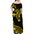 Hawaii Matching Dress and Hawaiian Shirt Gold Polynesian Line Style LT9 - Polynesian Pride