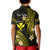 Custom Hawaii Polo Shirt Gold Polynesian Line Style LT9 - Polynesian Pride