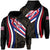 Hawaii Flag Polynesian Hoodie Zip Ten Style - Polynesian Pride