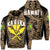 Polynesian Kanaka Maoli Hawaii Zip Hoodie Gold Gel Style Unisex Gold - Polynesian Pride