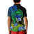 Vanuatu Malampa Province Polo Shirt Hibiscus Tribal Polynesian Tattoo Ver Gradient LT9 - Polynesian Pride