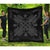 Hawaiian Quilt Maui Plant And Hibiscus Premium Quilt - Gray Black - AH Gray - Polynesian Pride