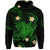 Hawaii Hoodiean Turtle Plumeria Mixed Polynesian Green Style LT9 Hoodie Green - Polynesian Pride