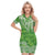 Polynesian Polo Dress Tapa Plumeria Style - Green LT7 Green - Polynesian Pride