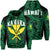 Polynesian Kanaka Maoli Hawaii Zip Hoodie Green Gel Style Unisex Green - Polynesian Pride