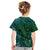 Samoa T Shirt Polynesian Phoenix Bird, Fairytales Bird Green - Polynesian Pride