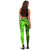 Tuvalu Flag Leggings (Green) A02 - Polynesian Pride