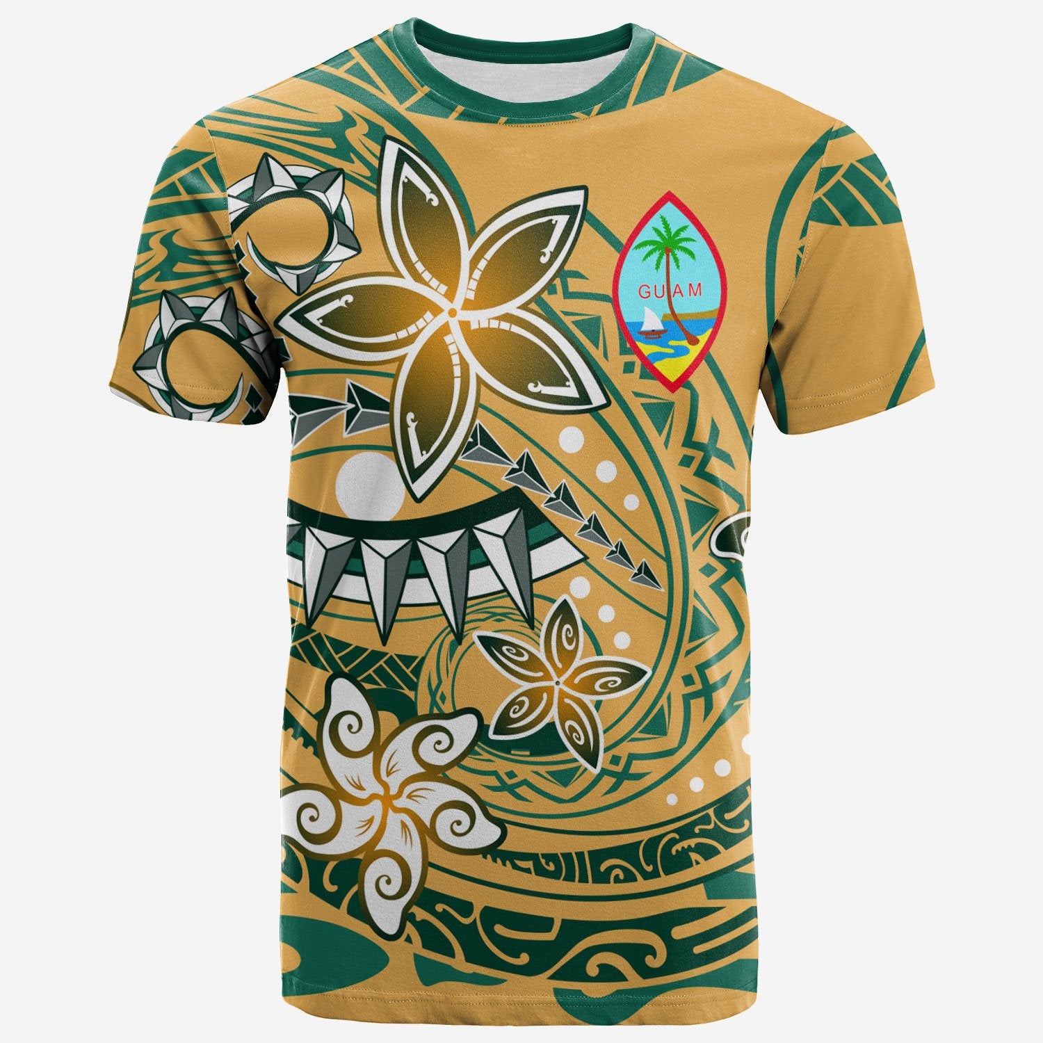 GuamT Shirt Spring Style Unisex Yellow - Polynesian Pride