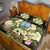 Guam Quilt Bed Set - Polynesian Gold Patterns Collection - Polynesian Pride