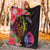 Guam Premium Blanket - Tropical Hippie Style - Polynesian Pride