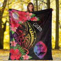 Guam Premium Blanket - Tropical Hippie Style - Polynesian Pride