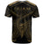 Guam T Shirt Guam Seal With Line Style Gold Version - Polynesian Pride