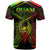 Guam T Shirt Guam Seal With Line Style Reggage Version - Polynesian Pride