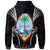 Guam Hoodie Blood Runs Through My Veins Style Black - Polynesian Pride