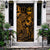 Guam Door Cover Turtle Hibiscus Gold - Polynesian Pride