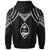 Guam Hoodie Polynesian Armor Style Black - Polynesian Pride