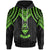 Guam Hoodie Polynesian Armor Style Green Unisex Green - Polynesian Pride