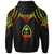 Guam Hoodie Polynesian Armor Style Reagge - Polynesian Pride