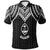 Guam Polo Shirt Polynesian Armor Style Black Unisex Black - Polynesian Pride