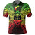 Guam Polo Shirt Guahan Coat Of Arms Map Polynesian Tattoo Reggae Unisex Reggae - Polynesian Pride