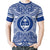 Guam T Shirt Guam Coat of Arms Polynesian Flag Color - Polynesian Pride